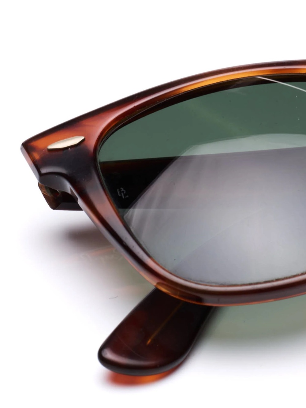 Vintage Ray-Ban B&L USA Wayfarer II 5022 Tortoise Sunglasses w/ BL Lenses & Case